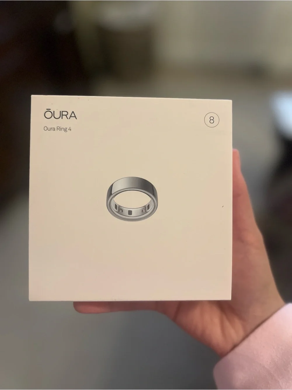 Oura Ring 4 — Silver